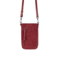 Preview: PHONE WALLET SUEDE CHILI RED